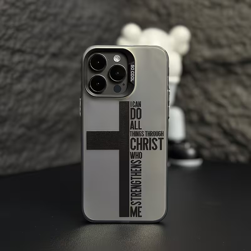 Mini Pc Case - Funda Antihuellas con Diseño de Cruz