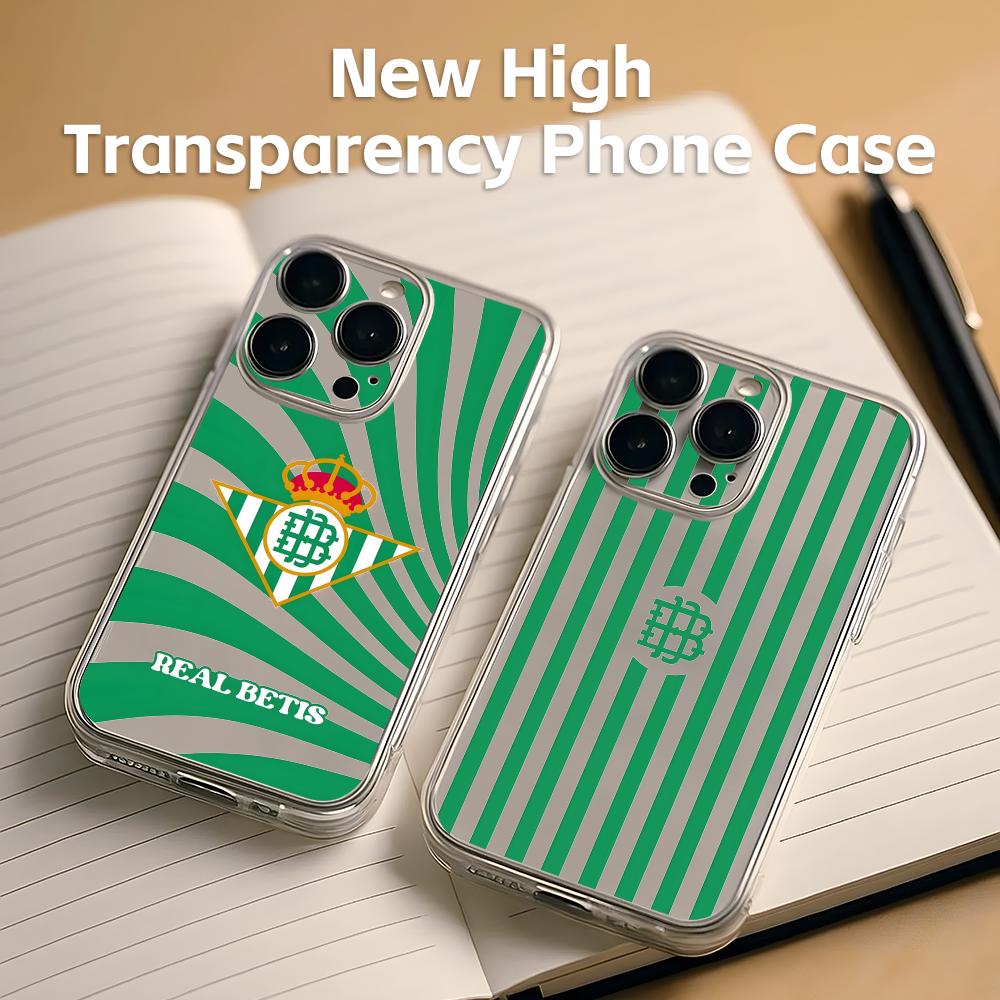 Mini Pc Case - Funda Transparente R-Real Luxury B-Betis-s para