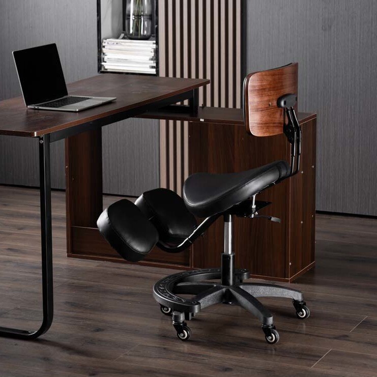 Computer Case - Silla Ergonómica Ajustable para Arrodillarse, Corrección