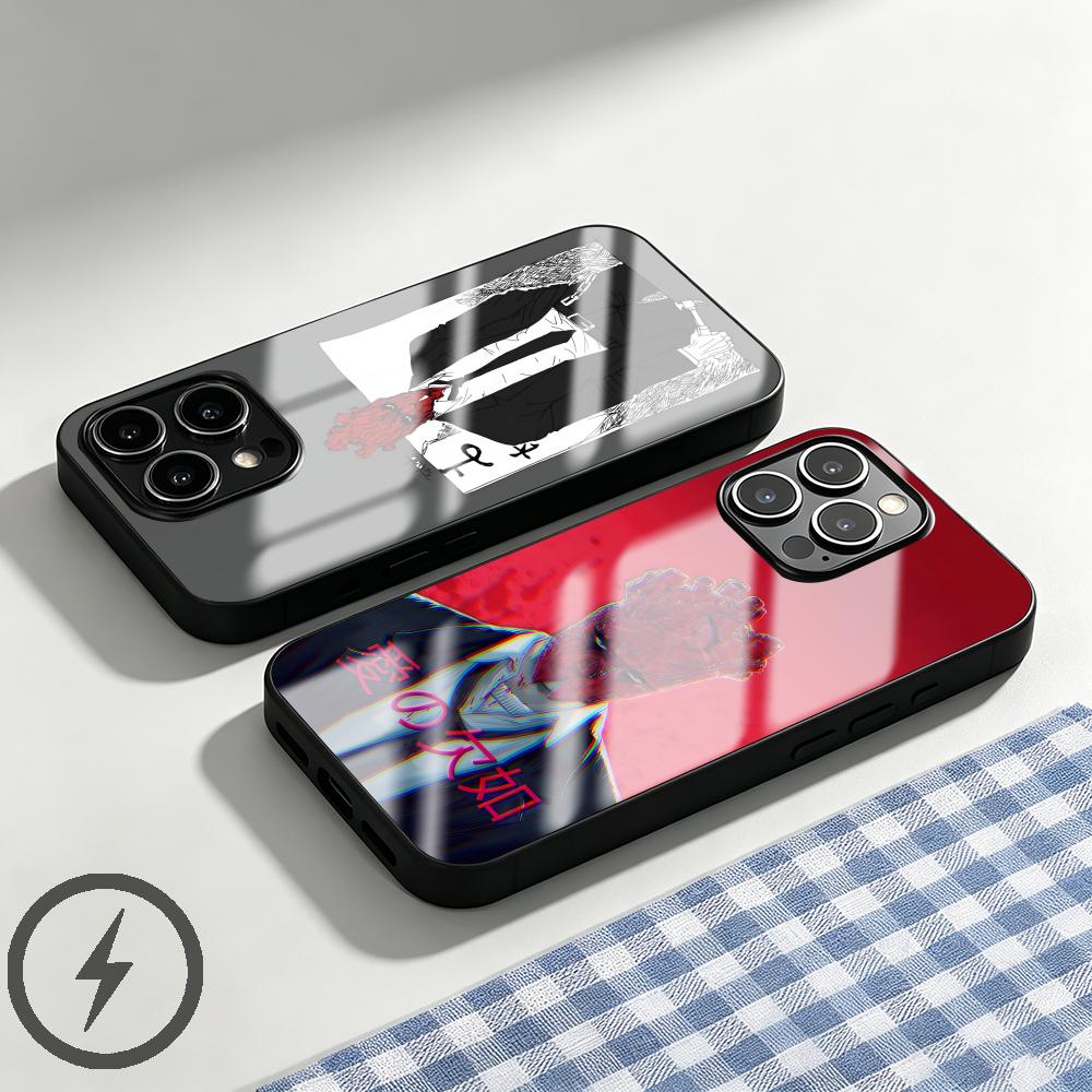 Mini Pc Case - Funda Magnética de Cristal para iPhone