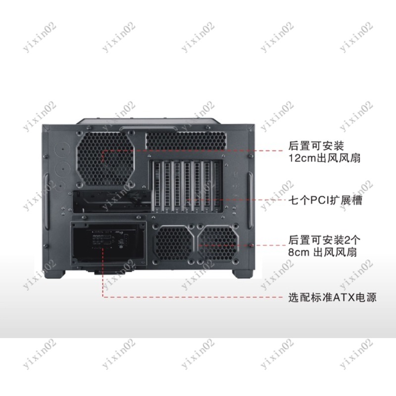 Caja de computadora de placa b - Pc Chassis reseña y precio