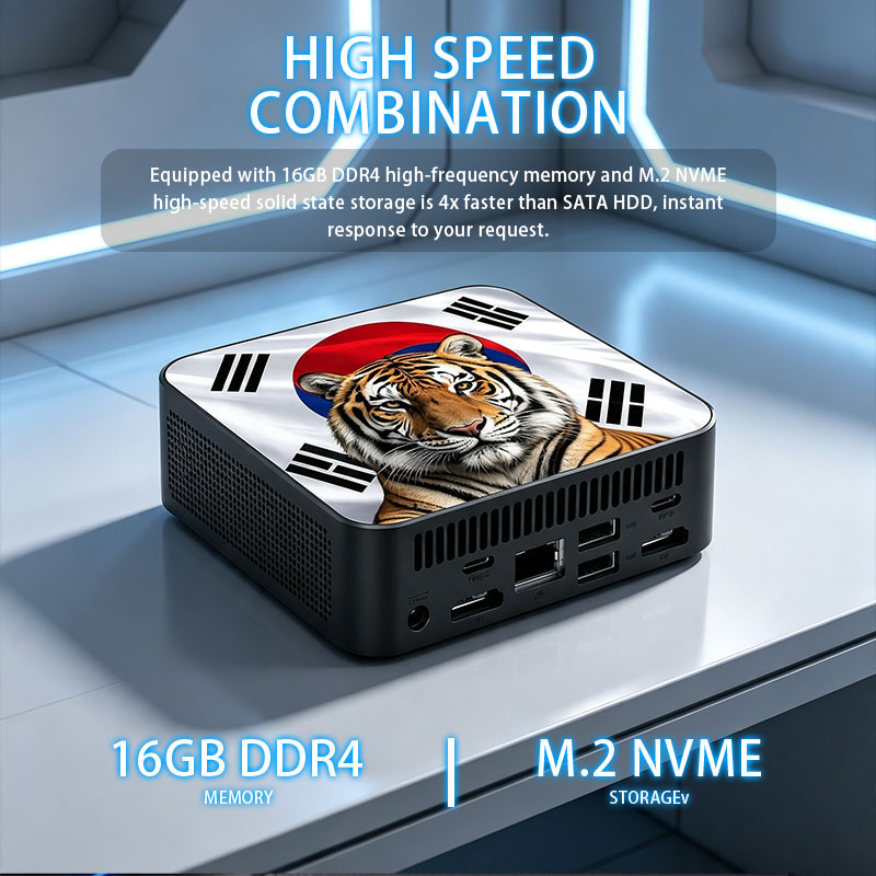 Mini PC ultrarrápido Intel Cor - Mini Pc Case reseña y precio