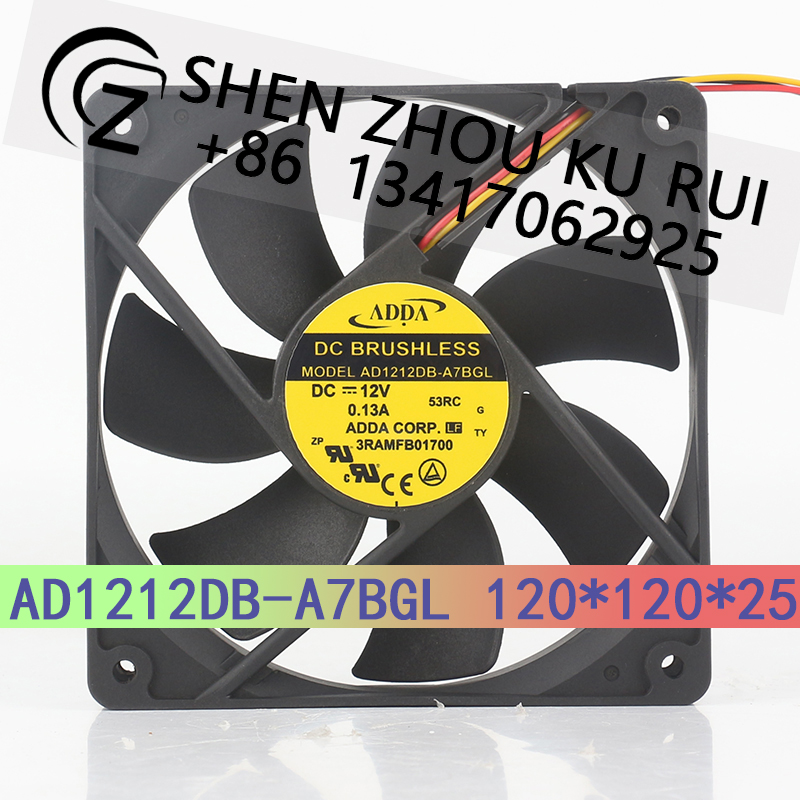 ADDA 12V 0.13A12025 Control de - Case Fan Controller reseña y precio