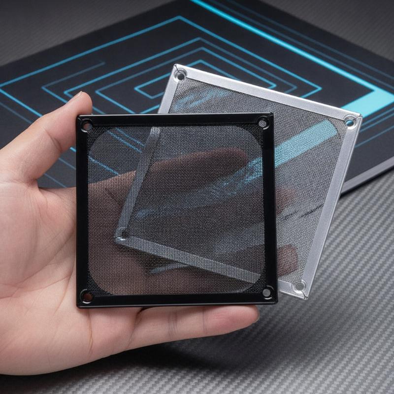 Filtro magnético de malla anti - Dust Filter Pc reseña y precio