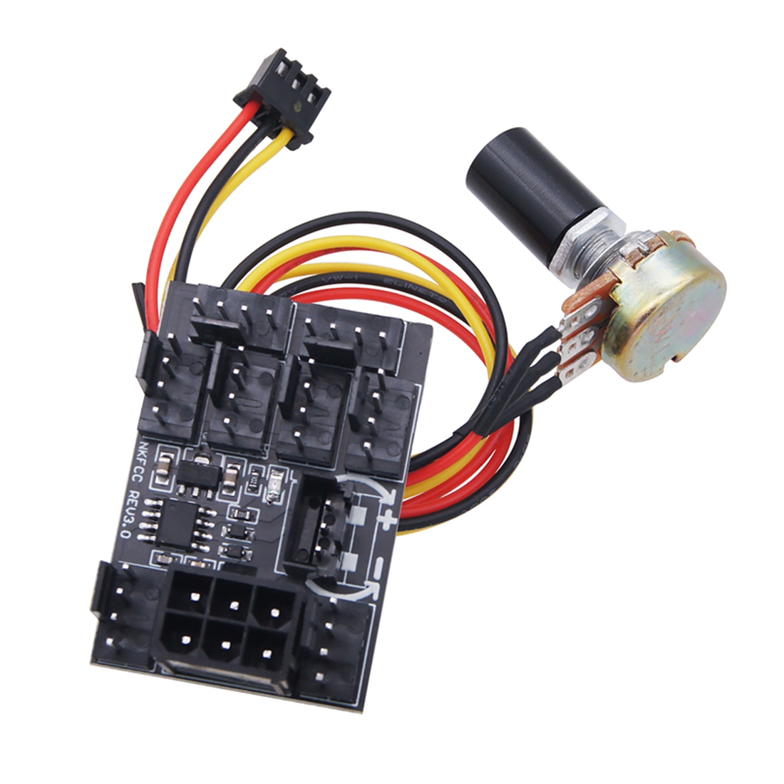 SuperDeals-controlador de velo - Case Fan Controller reseña y precio
