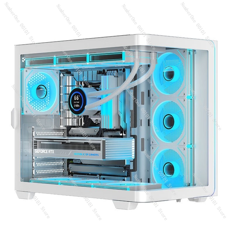 Caja de PC de Escritorio con V - Pc Chassis reseña y precio