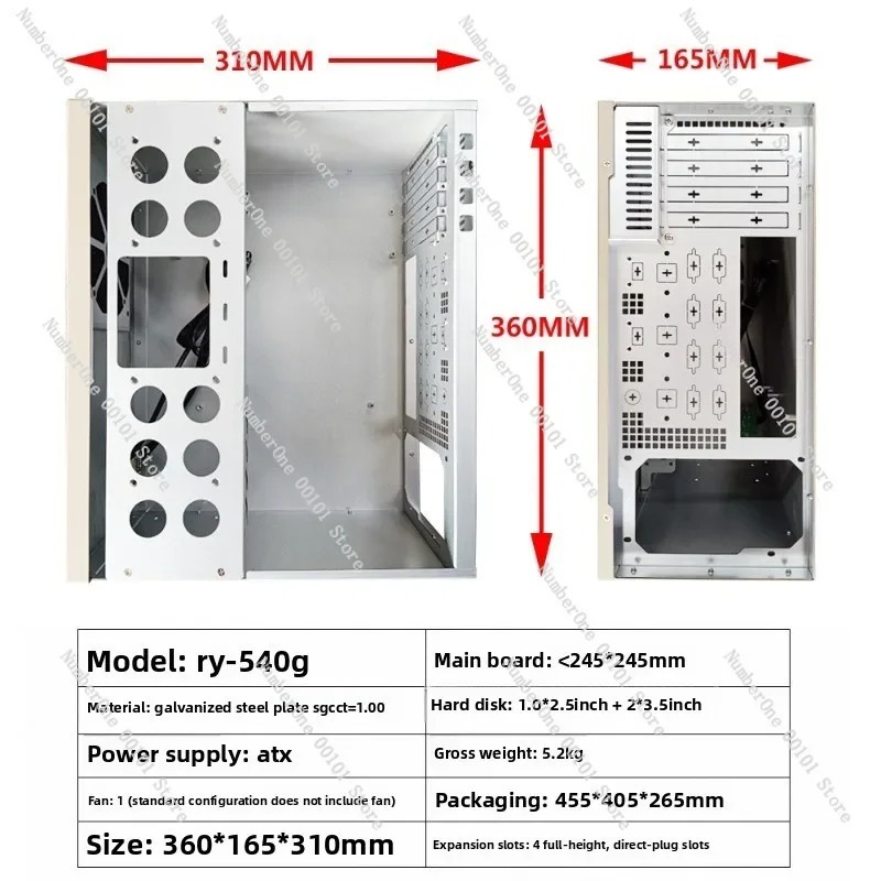 Servidor de Control Industrial - Atx Case reseña y precio