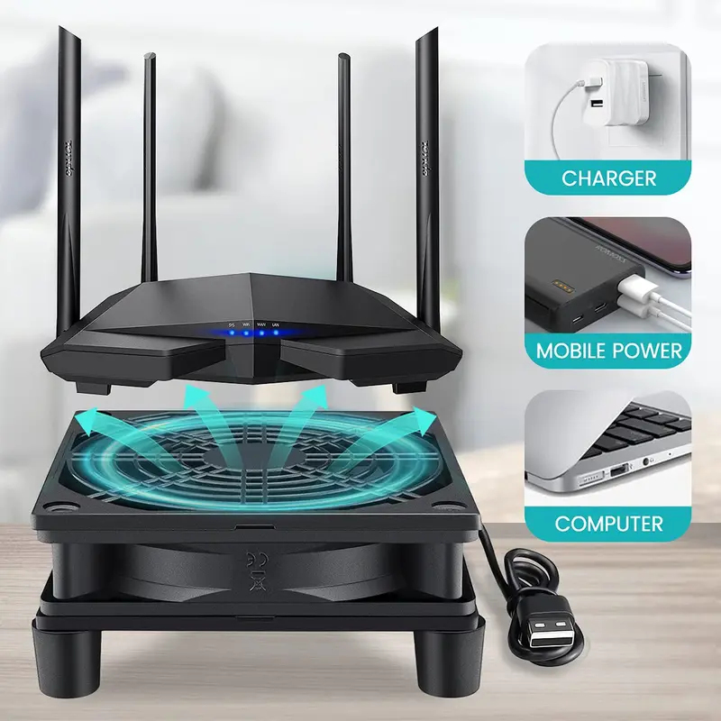 Ventilador USB para PC de 120  - Pc Chassis reseña y precio