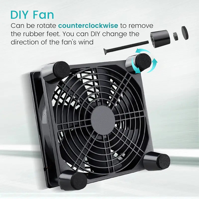 Ventilador USB para PC de 120  - Pc Chassis reseña y precio