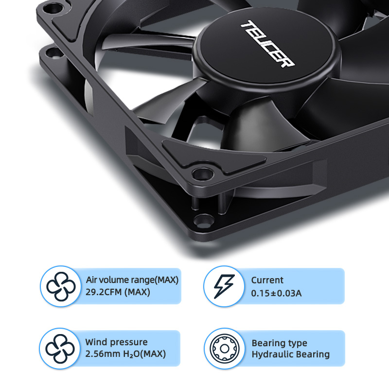 Teucer UT-8015 ventilador de c - Pc Chassis reseña y precio